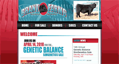 Desktop Screenshot of brantfarms.com